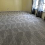 Freshly cleaned bedroom carpet by Taylor Cleaning LLC in Indianapolis